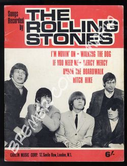 The Rolling Stones - Songs Recorded by - Carlin Music Corp.  (Artikel 366)