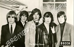 Rolling Stones  - Fotopostkarte der 60er Jahre (Motiv 219)