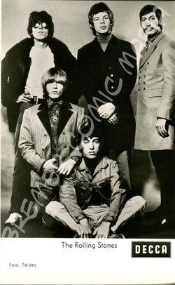 Rolling Stones  - Fotopostkarte der 60er Jahre (Motiv 223)