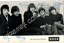 Rolling Stones  - Fotopostkarte der 60er Jahre (Motiv 213)