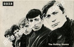 Rolling Stones  - Fotopostkarte der 60er Jahre (Motiv 214)