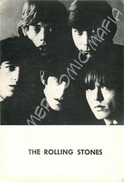 Rolling Stones  - Fotopostkarte der 60er Jahre (Motiv 234)
