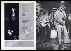 Rolling Stones  - Original-Werbeblattbroschüre der 60er Jahre (Motiv 287)