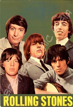 Rolling Stones  - Fotopostkarte der 60er Jahre (Motiv 232)