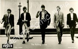 Rolling Stones  - Fotopostkarte der 60er Jahre (Motiv 221)