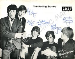 Rolling Stones  - Originalpostkarte der 60er Jahre (Motiv 242)