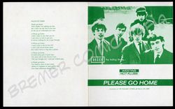 Rolling Stones  - Original Notenheft zum Song „Please go home“  (Schlagerklubben Schweden)  der 60er Jahre (Motiv 295)