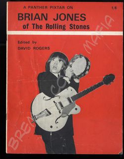 Rolling Stones  - Original Broschüre (a panther pixtar on Brian Jones)  der 60er Jahre (Motiv 292)