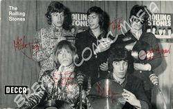 Rolling Stones  - Fotopostkarte der 60er Jahre (Motiv 225)
