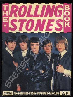 The Rolling Stones Book - Exclusive Pix-Profiles-Story-Features-Fan Club 2/6.  (Artikel 357)