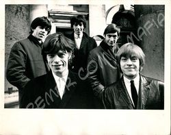 Rolling Stones original Pressefoto der 60er Jahre (Motiv 72 - Fleetway Public)