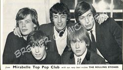 Rolling Stones  - Fotopostkarte der 60er Jahre (Motiv 202)