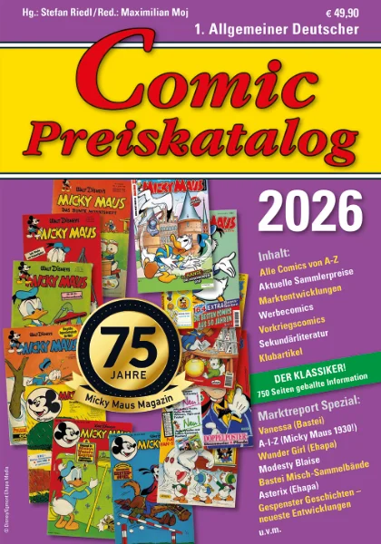 Comic Preiskatalog 2026 Hardcover